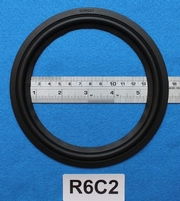 Rubber surround, measures 6 inch, for a 12,65 cm cone