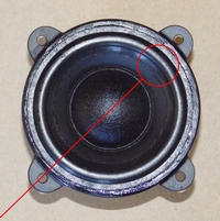 Foam ring (3 inch) for Logitech Z-10 woofer