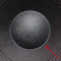 Dust cap for JBL XTI100 woofer