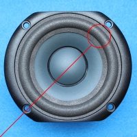 Foamrand voor JBL 9730614 midwoofer