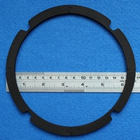 Sierrand voor 6 inch woofer, ring uit 4 stukjes