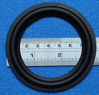 Rubber surround, 3,3 inch, for a unit with a cone size of 6,2 cm