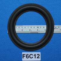 Foamrand van 6  inch, voor een conusmaat van 11,5 cm (F6C12)