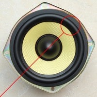 Rubber rand voor B&W CC6 S2 (ZZ11681) woofer (5 inch)