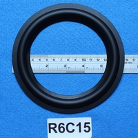 Rubber surround, measures 6 inch, for a 11,6 cm cone
