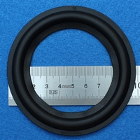 Rubber rand van 4 inch, voor een conusmaat van 7,2 cm (R4C10
