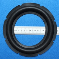 Foam surround for a speaker with a cone size of 13,5 cm