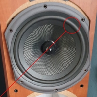 Gummi Sicke für Wharfedale Diamond 9.5 (17159) Mittelftöner