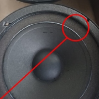 Foam surround (DIY) for JBL 165H midrange