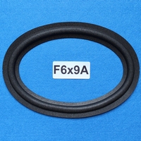 Foamrand van 9 x 6 inch, voor een conusmaat van 18,6 / 11,6