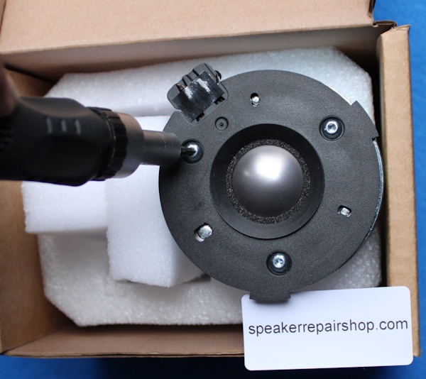 The ZC12939 diaphragm from the ZZ12947 can be used in all black B&W DM60x S3 tweeters.