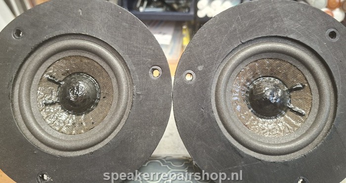 Keesonic KRF Mittelt&ouml;nern mit neue Schaumstoff Sicke versehen