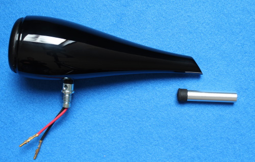 B&W ZZ25607 Hocht&ouml;ner Ersatz - Befestigen Sie die Gummikappe am Metallstift und befestigen Sie den Hocht&ouml;ner im Hocht&ouml;nergeh&auml;use.