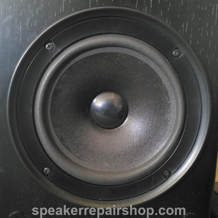 AKAI SR-H700 (16W-600) woofer with a new foam surround mounted (refoam)