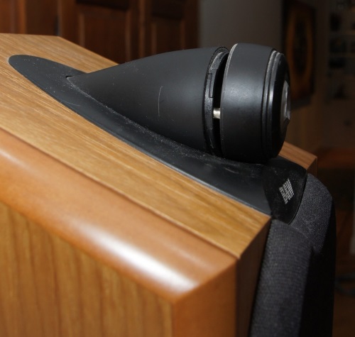 B&W ZC12092 tweeter replacement: remove the tweeter 'cap'