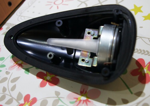 B&W HTM7 tweeter replacement: remove the tweeter from the tweeter housing