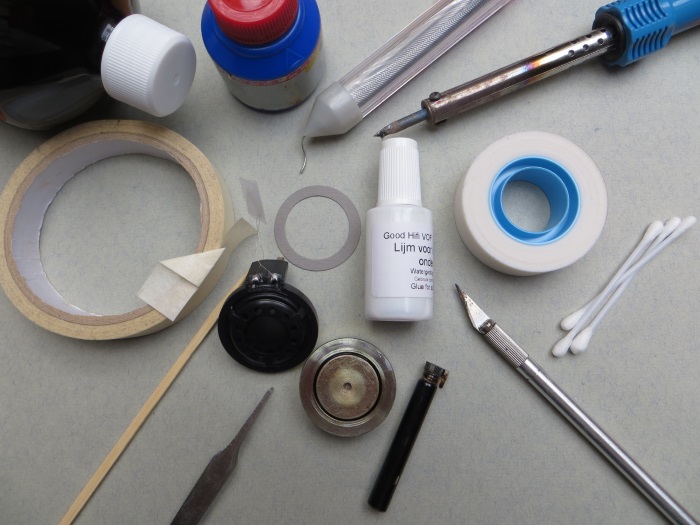 B&W CDM1 (ZZ9989 / ZZ09989) tweeter repair: all parts needed for the repair