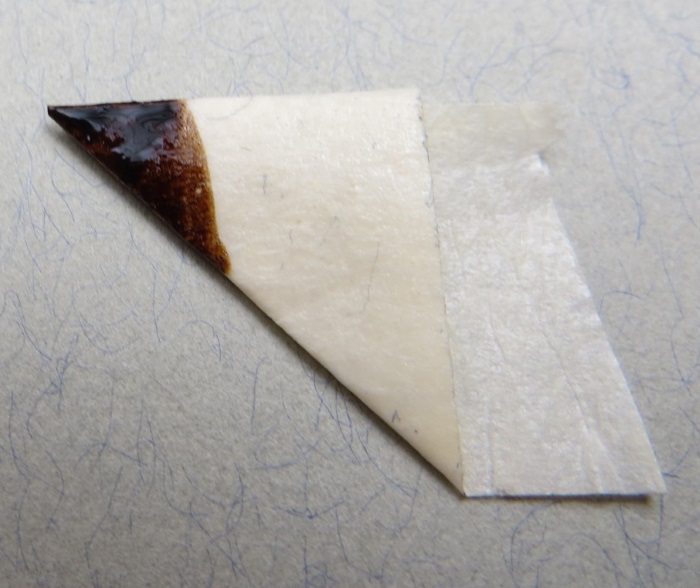 B&W CDM1 (ZZ9989 / ZZ09989) tweeter repair: old ferrofluid (muck) attached to the masking tape