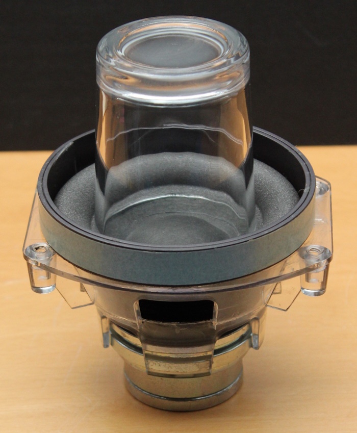 Overhauling JBL Atlas woofer: glue the new foam surround on top of the woofer
