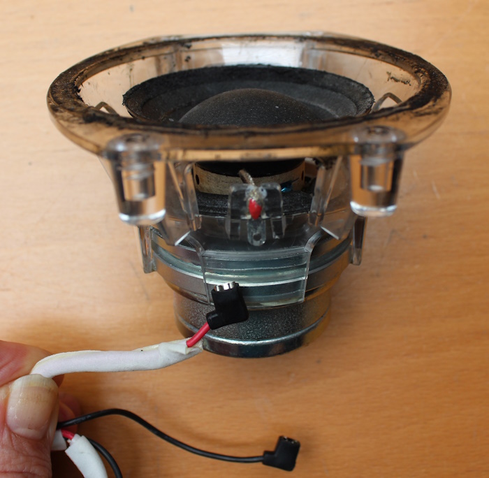 Defective JBL Atlas woofer