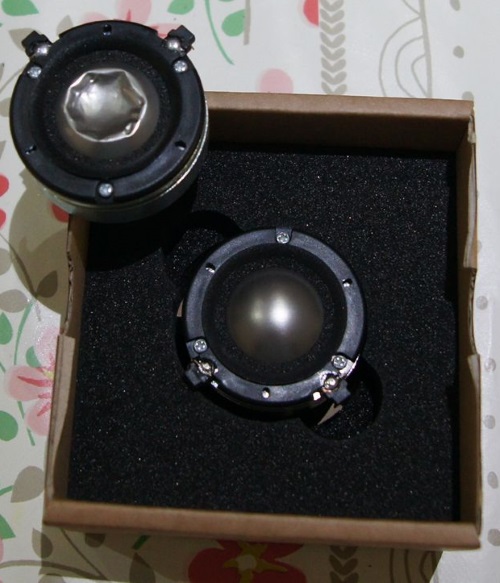 B&W HTM7 tweeter - defect exemplaar met vervanger