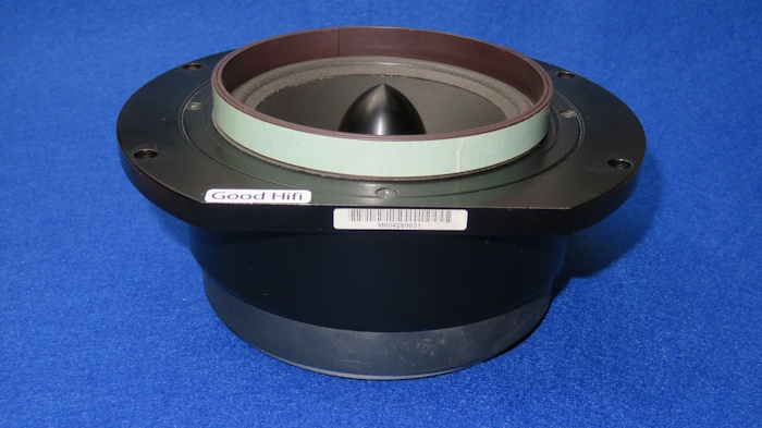 Nieuwe foamrand voor Genelec M604289631 woofer - lijm de foamrand op het frame, gebruik eventueel een gewicht